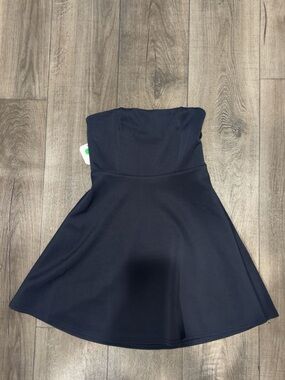 NWT: Altar’d State Navy Blue Strapless Dress: Size Medium ( 74$ retail )